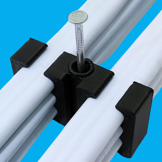 Cable clips - 2.5mm Double row - box of 50